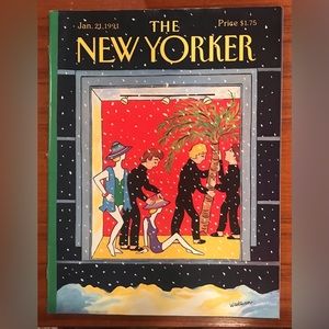 ‘90s Nostalgia? 1/21/91 The New Yorker Mag—Experience the ‘90s right in here!
